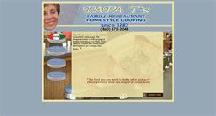 Desktop Screenshot of papa-t-s.com